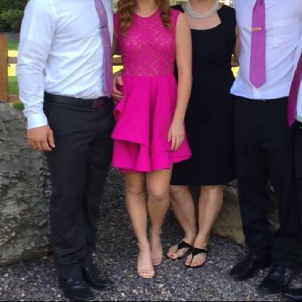 Pink dress